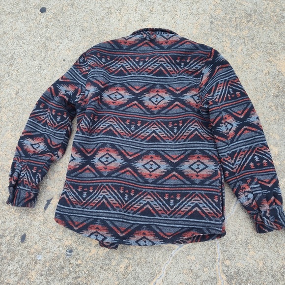 Jachs Multicolor Geometric Button-Up Jacket - Picture 2 of 3